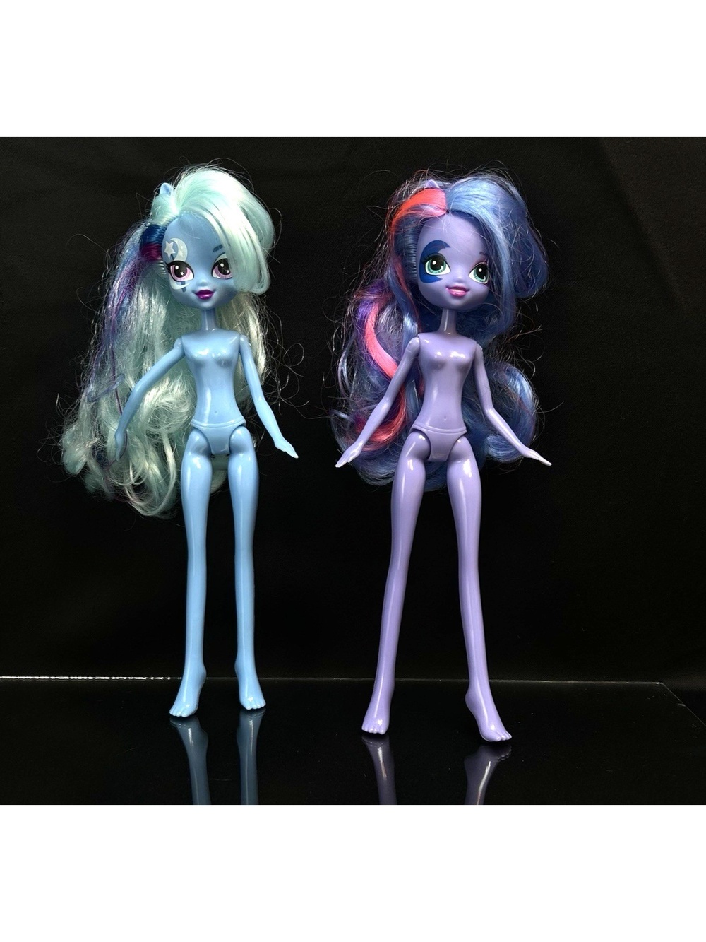 MLP 2013 Equestria Girls Trixie Lulamoon & Mirror Vice Principal Luna